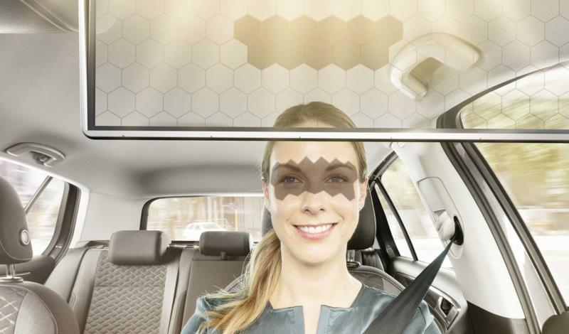 Virtual Visor حاجب شمس ذكي لحماية سائقي السيارات